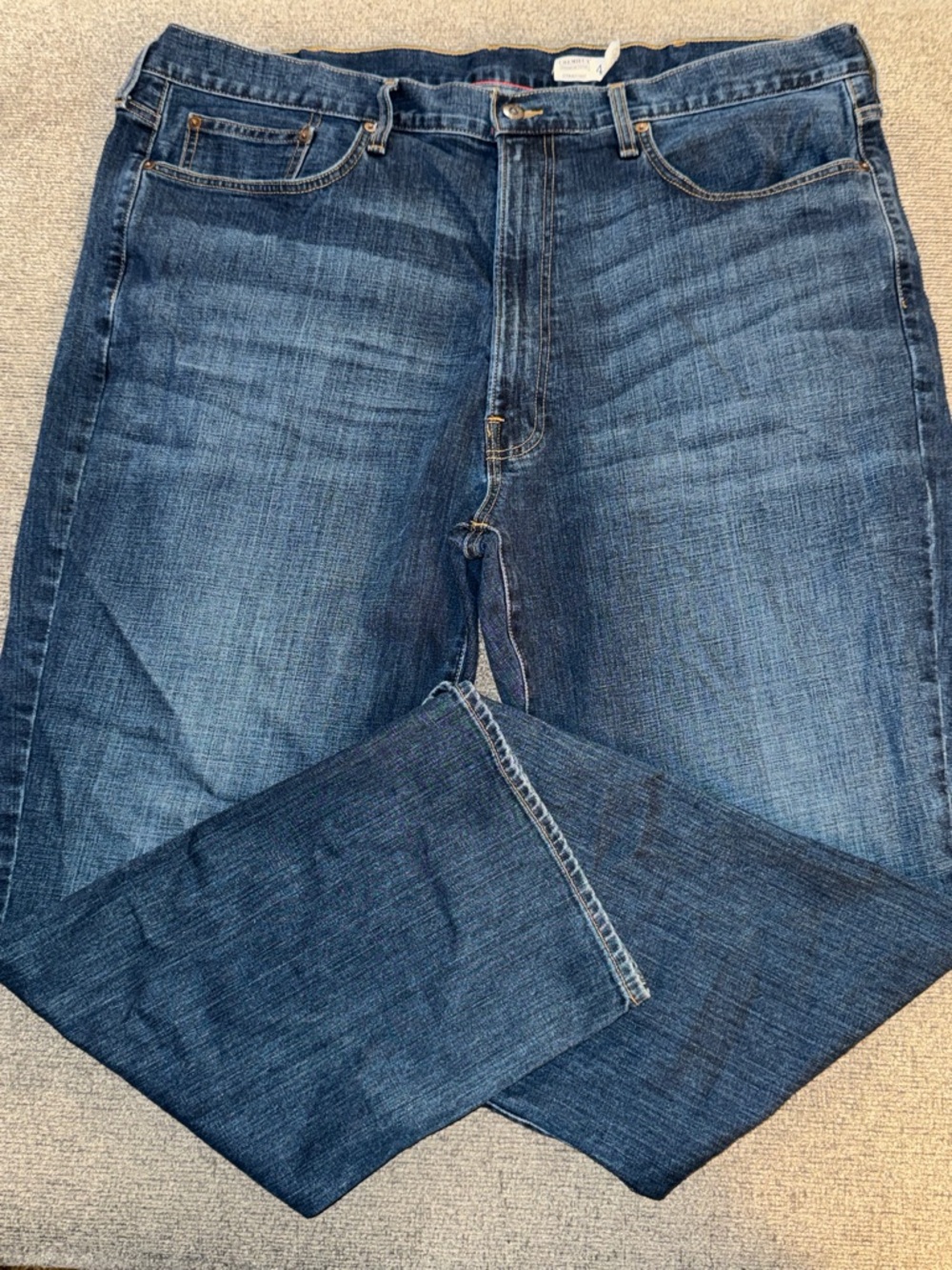 Daniel Cremieux Men's Dark Blue Straight Jeans